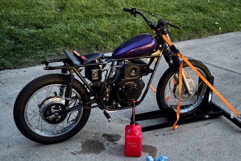 First (attempted) engine start