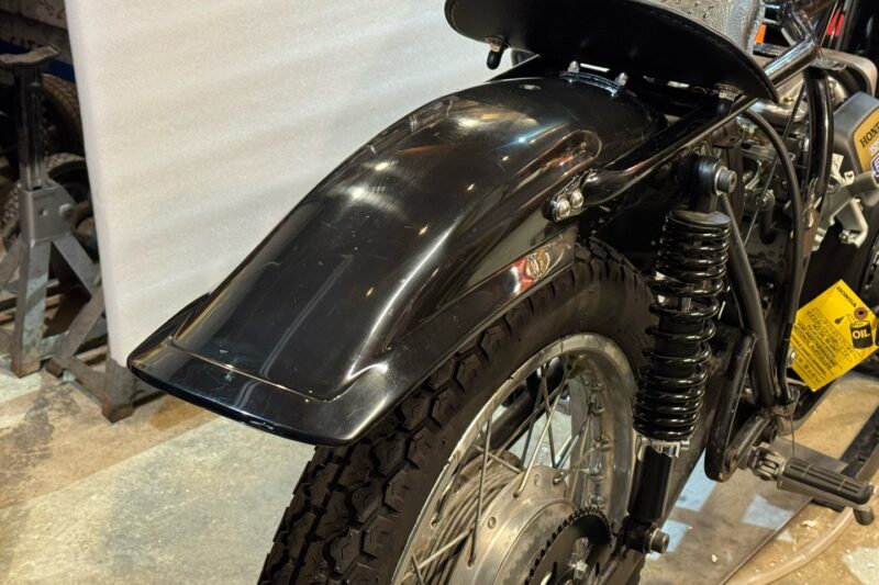 Fenders mounted