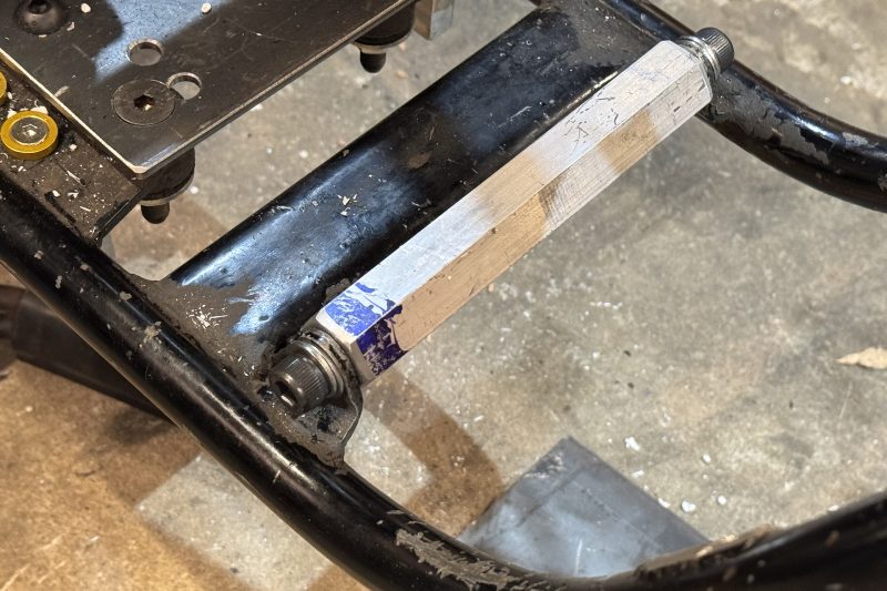 Revised engine mount underway