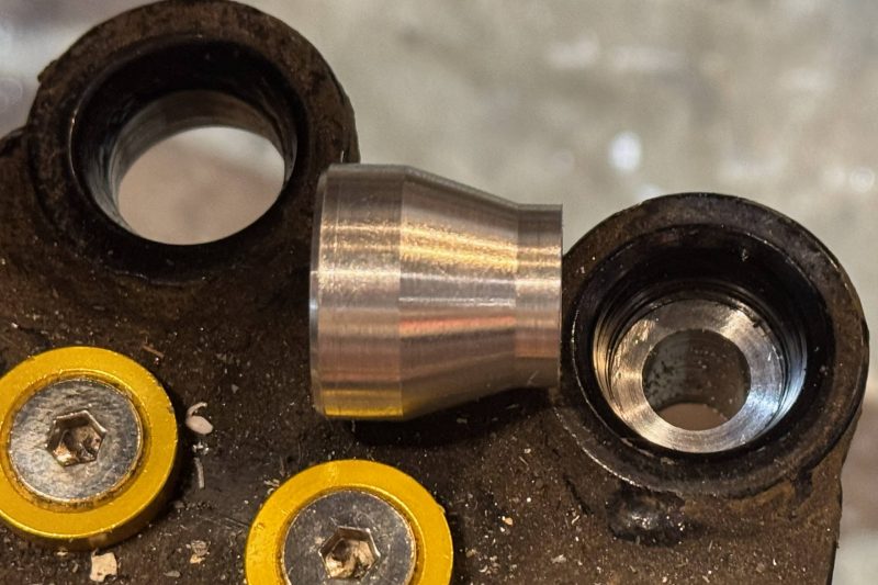 Engine locating bobbins